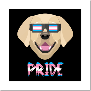 Labrador Transgender Flag Lgbt Posters and Art